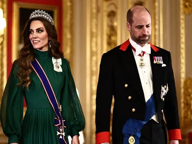 King Charles, Kate, Princess of Wales and Prince William