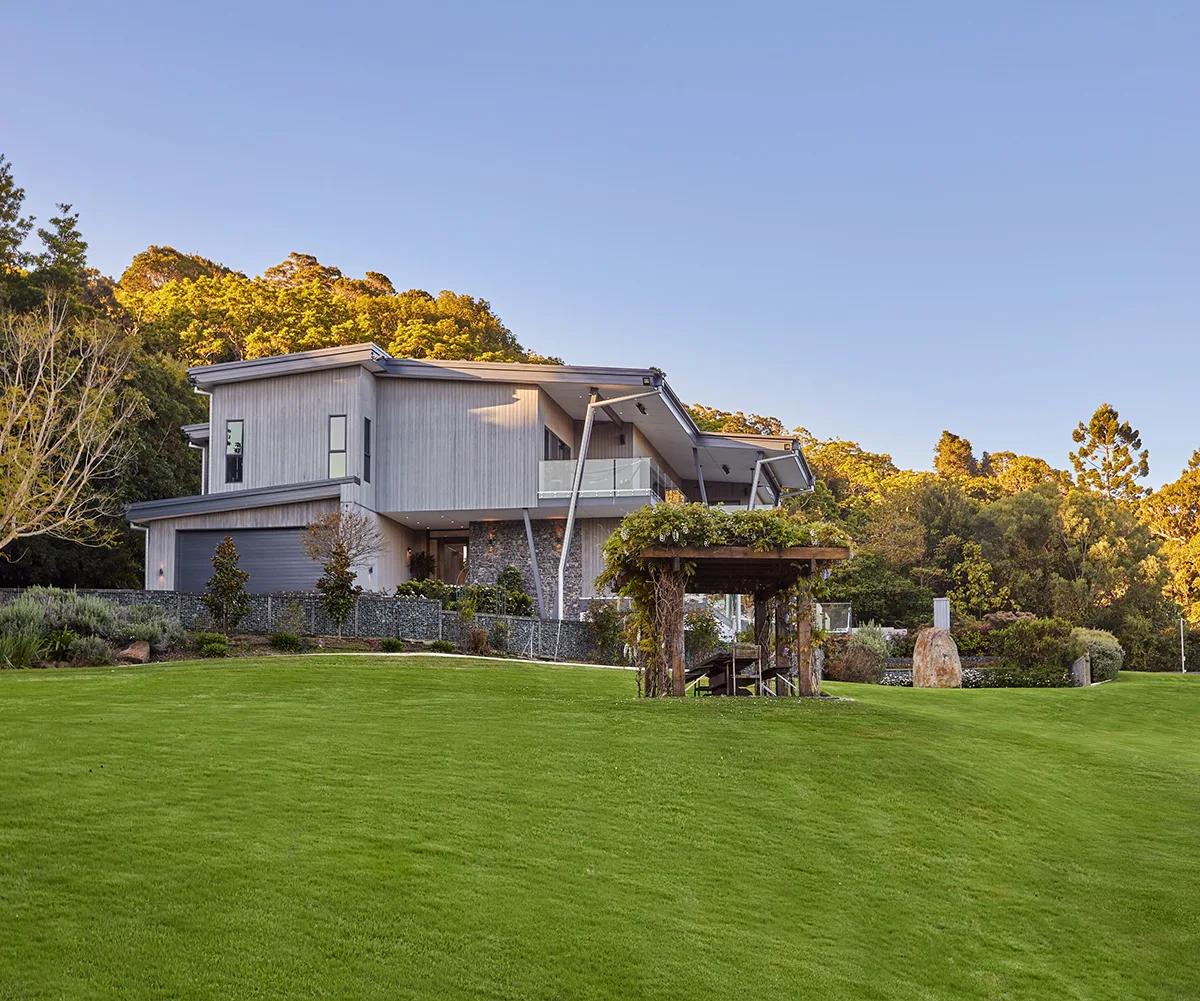 My multi million dollar mega mansion in the Gold Coast hinterland. (Image: Supplied)