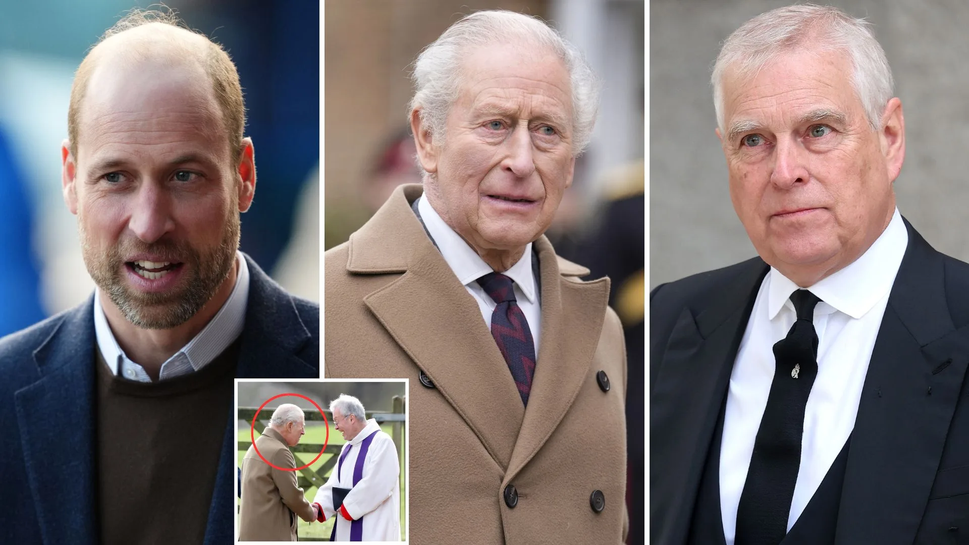 Wiliam, Charles, Andrew