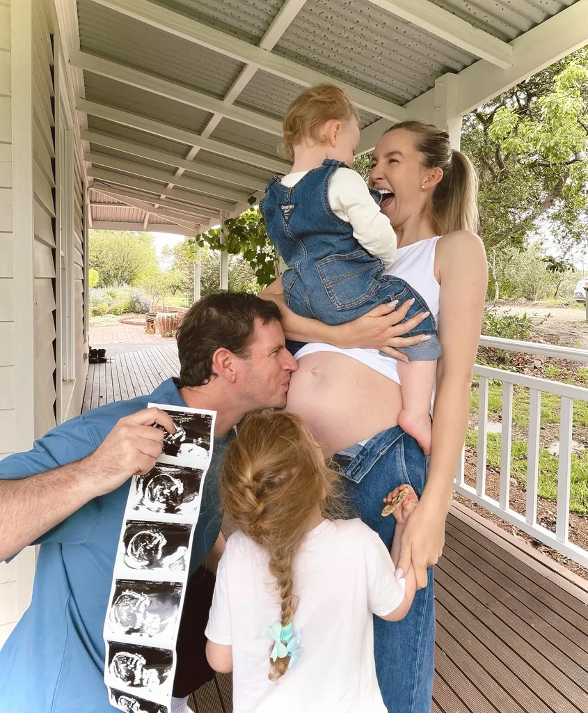 It's baby number 3 for Sam Mac and Rebecca James