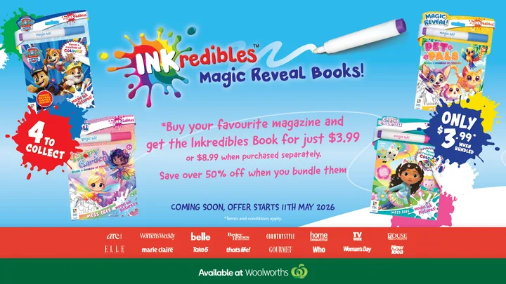 Discover the Magic of INKredibles at Woolworths!