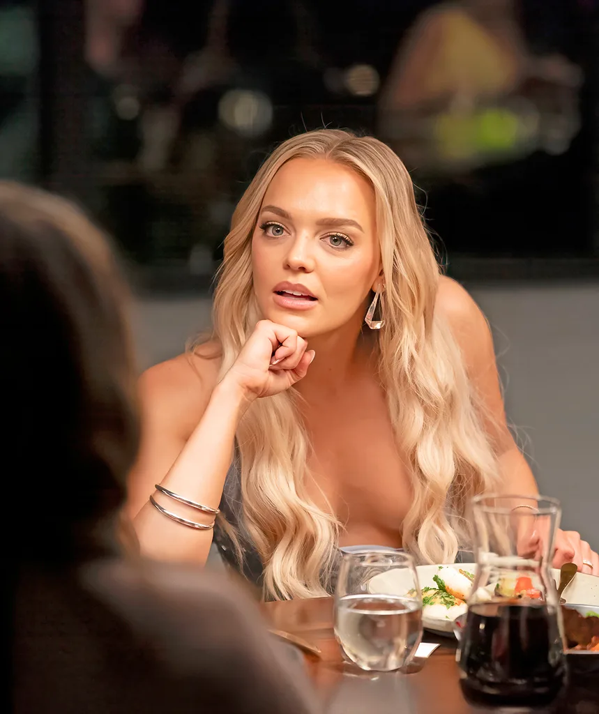 Alissa at the MAFS dinner party.