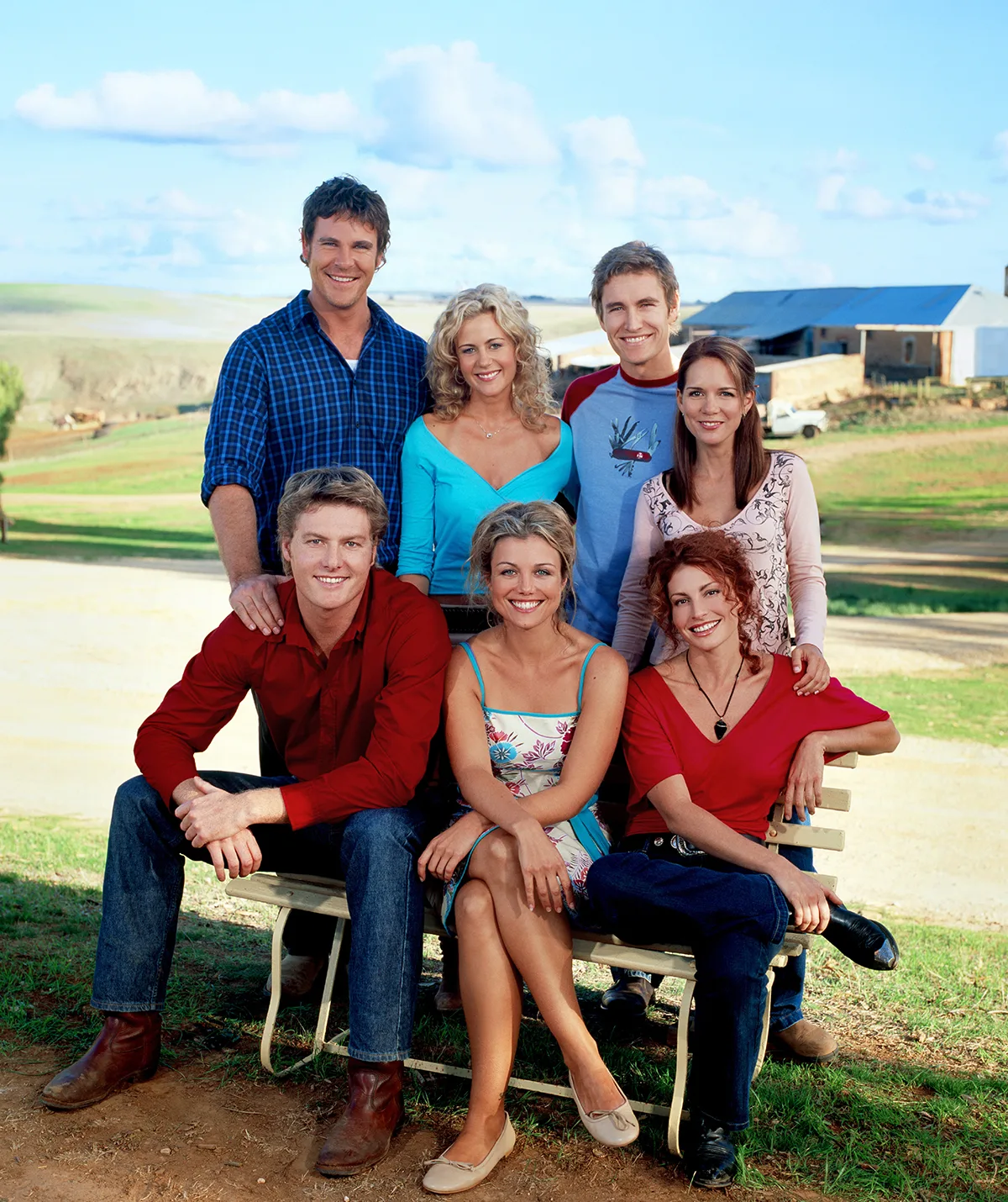 Brett and Michala starred in McLeod's Daughters.