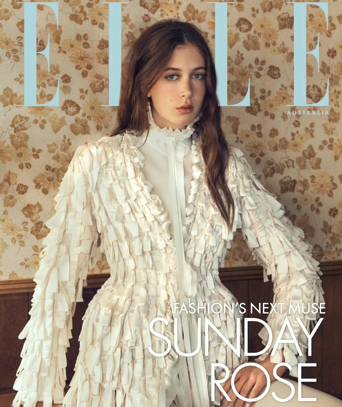 Sunday Rose Kidman Urban stars on the cover of this month's ELLE Australia