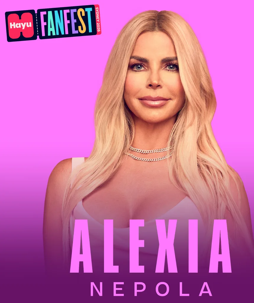 Alexia Nepola in a press shot for Hayu FanFest.
