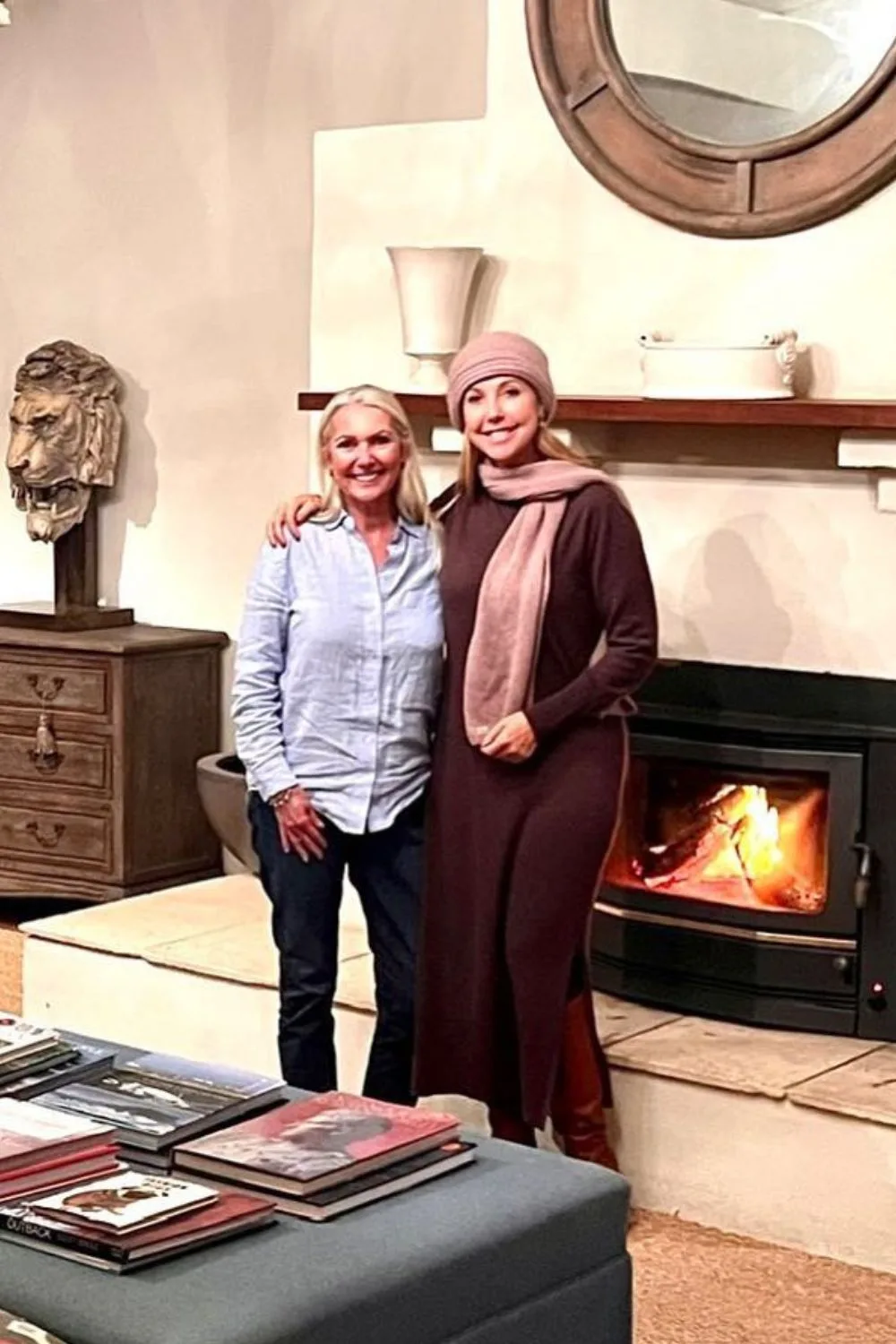 Catriona Rowntree and her sister Lucinda 