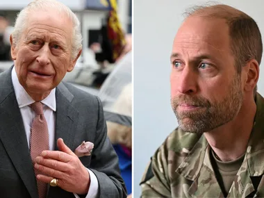 King Charles and Prince William