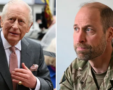 King Charles and Prince William