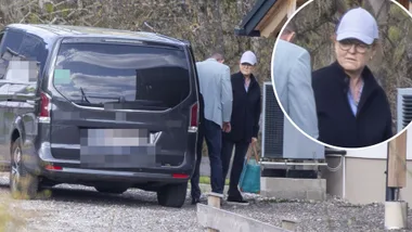 Sarah Ferguson spotted in Austria