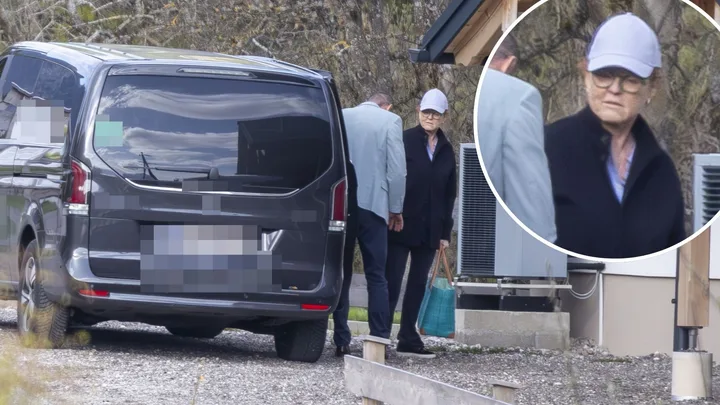 Sarah Ferguson spotted in Austria