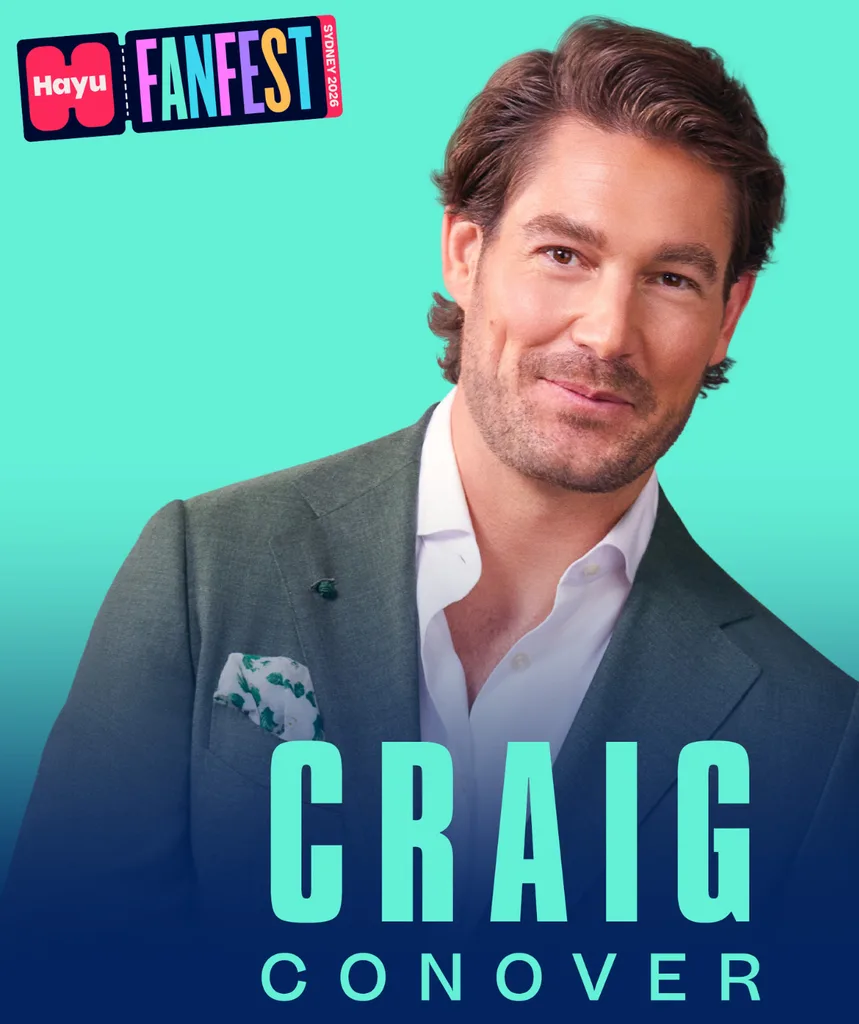 Craig Conover in a press shot for Hayu FanFest.