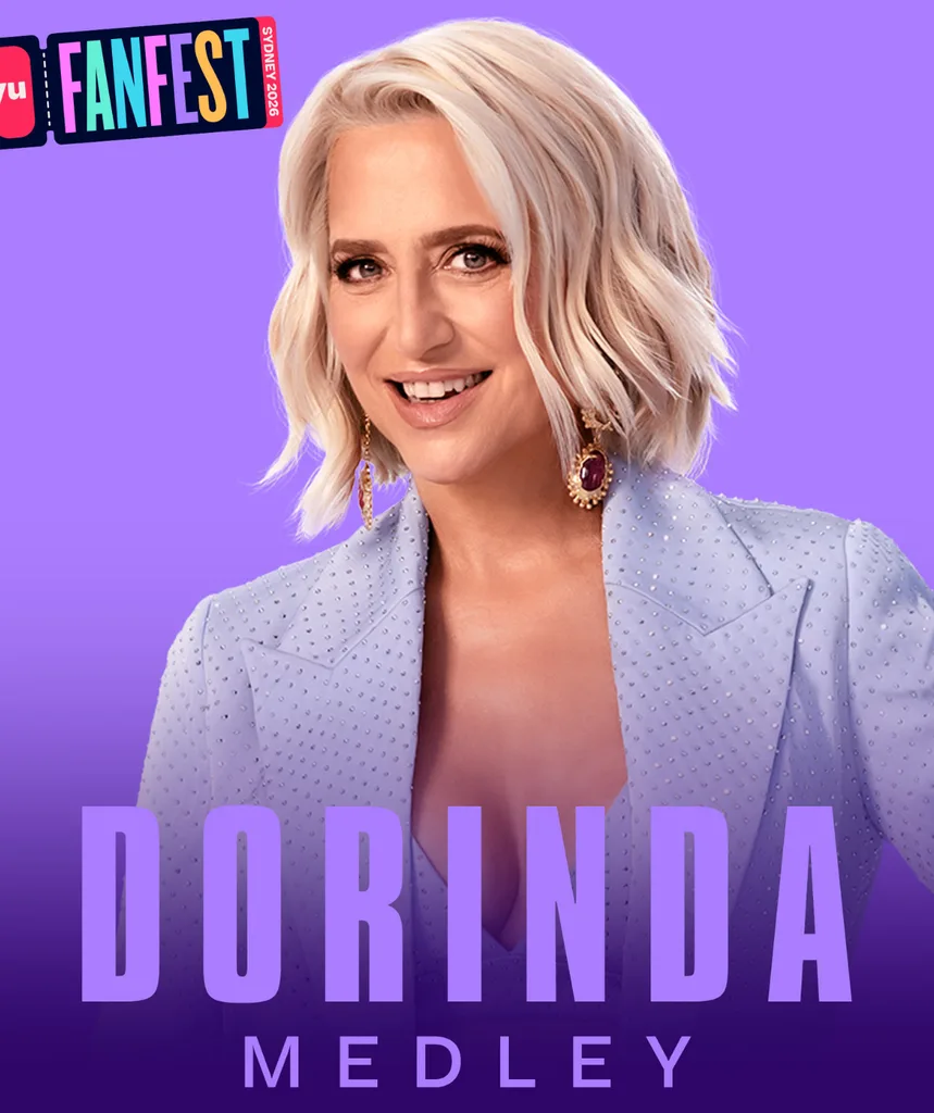 Dorinda Medley in a press shot for Hayu FanFest.
