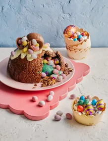 Chocolate smash cake