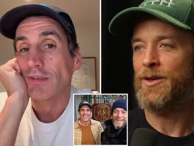 Hamish Blake and Andy Lee