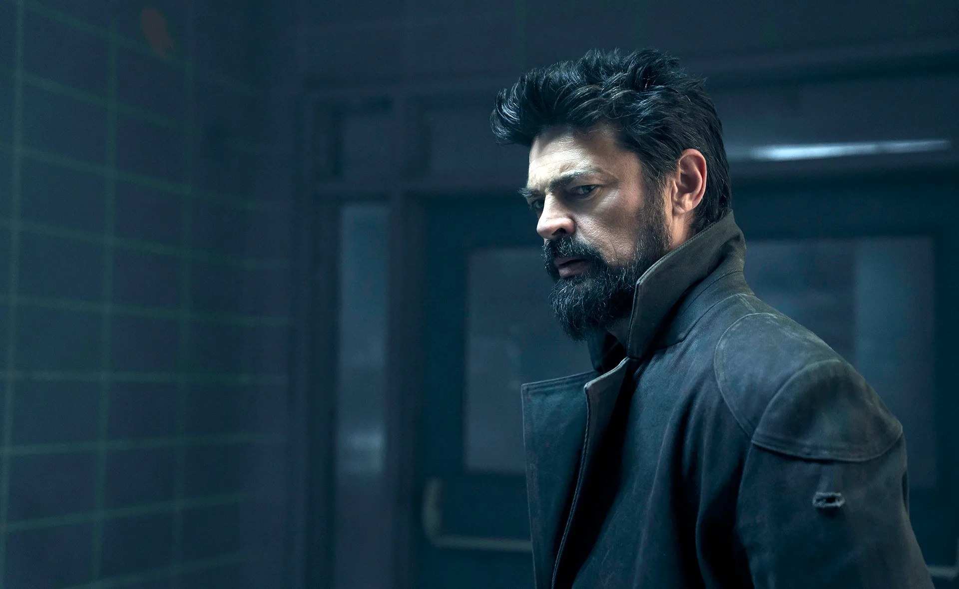 Karl Urban plays Billy Butcher in The Boys.
