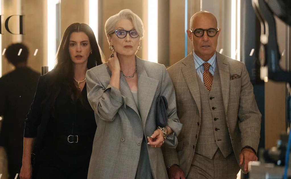 Andy, Miranda and Nigel Kipling (Stanley Tucci).