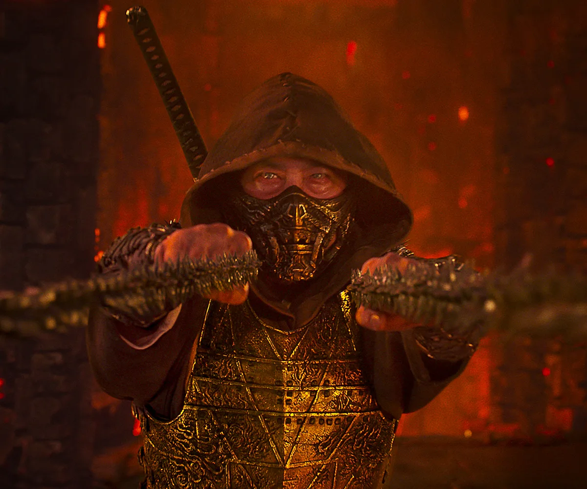 Hiroyuki Sanada is the character Scorpion in Mortal Kombat II.