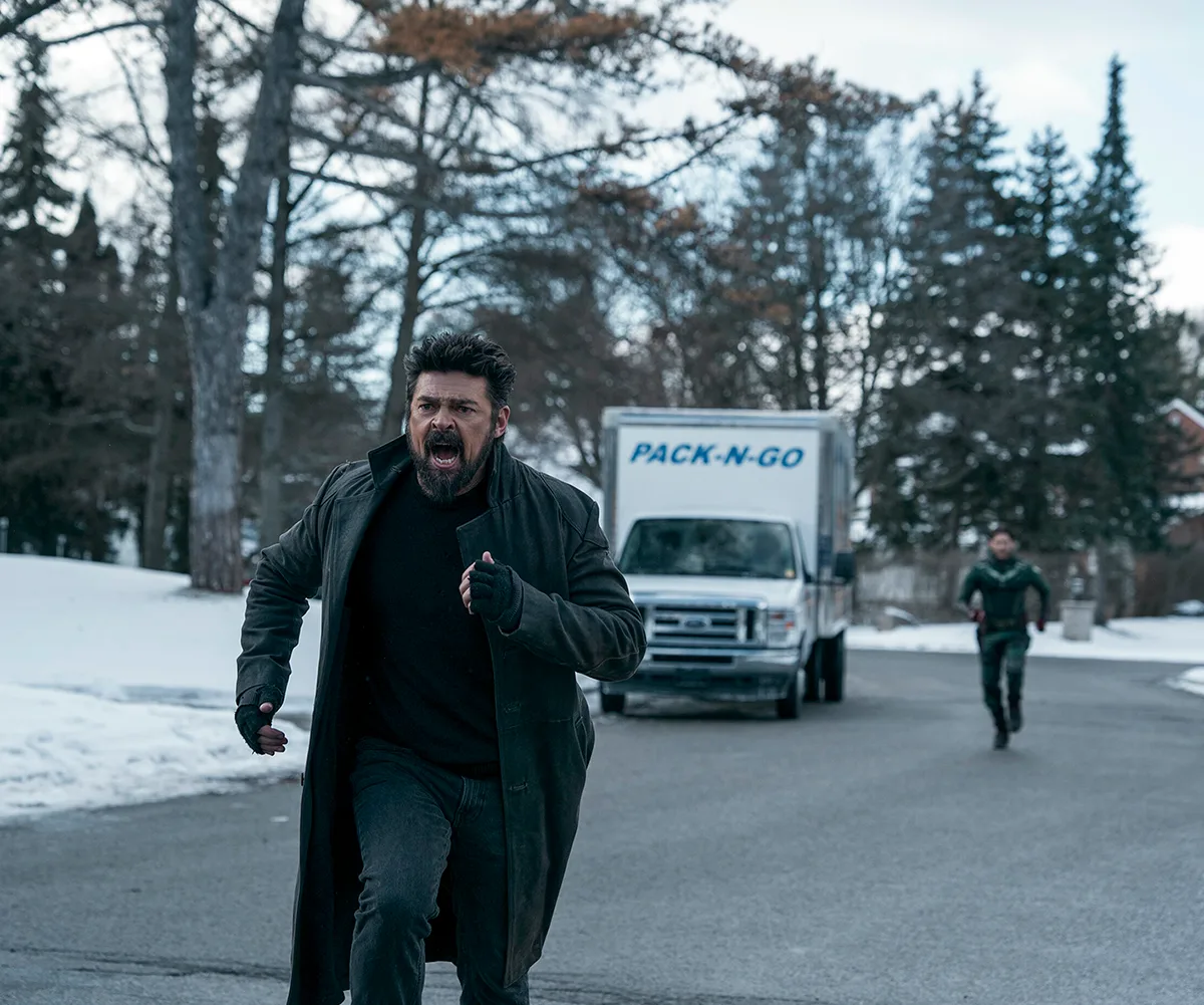 Karl Urban as Billy Butcher.