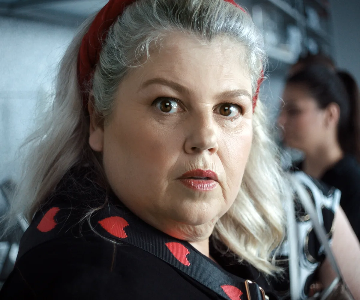 Urzila Carlson plays a range of characters in her sketch show.