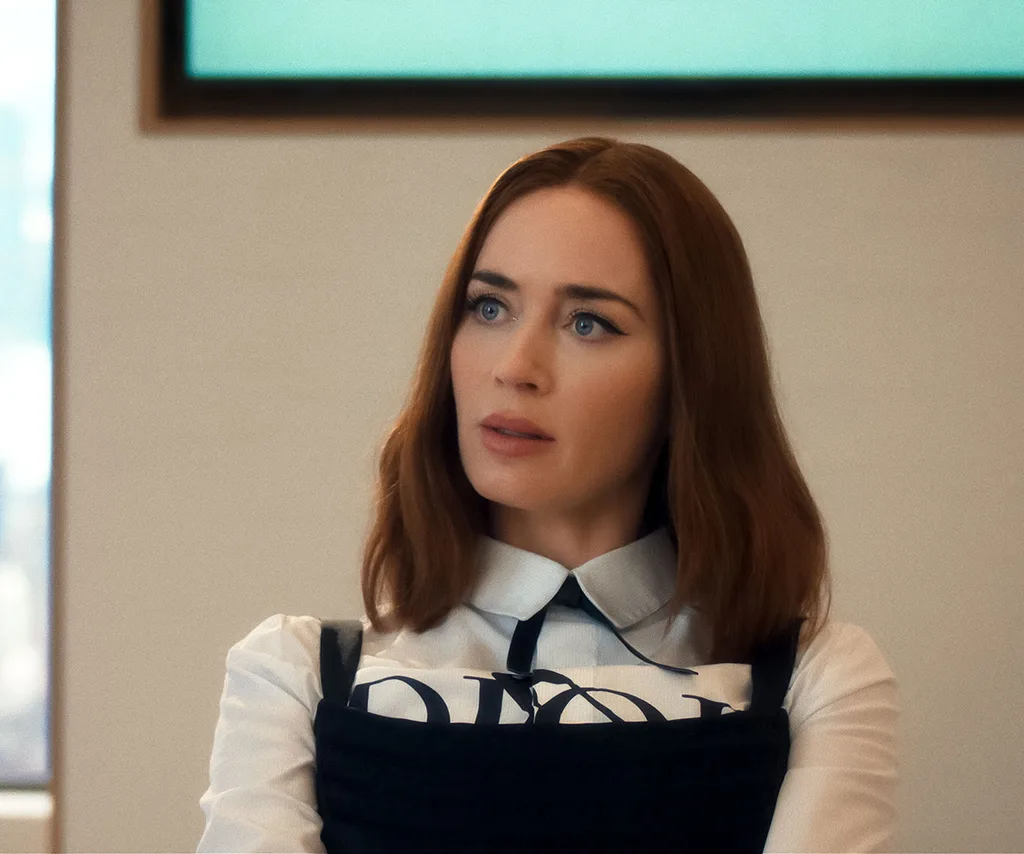 Emily Blunt plays Emily Charlton.