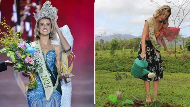 Former Miss Earth Jessica Lane talks to Woman's Day on Earth Day.
