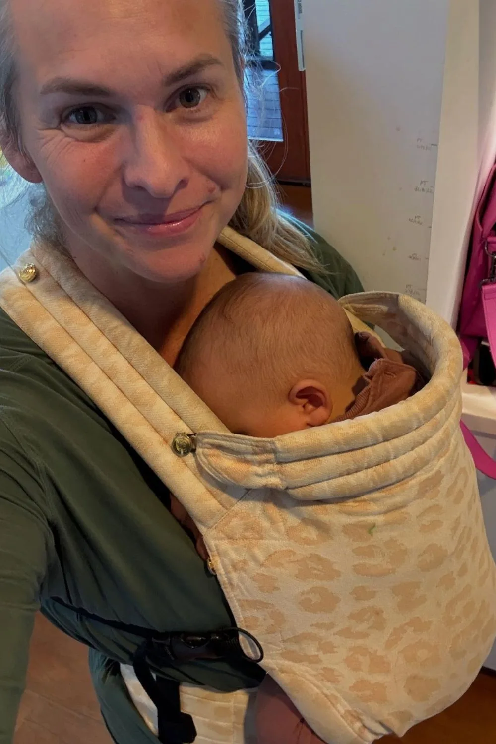 Libby Trickett and baby