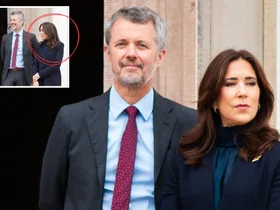 Queen Mary, King Frederik of Denmark