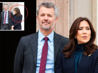 Queen Mary, King Frederik of Denmark