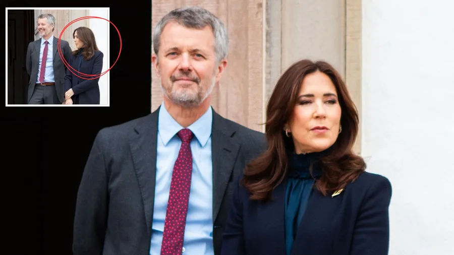 Queen Mary, King Frederik of Denmark