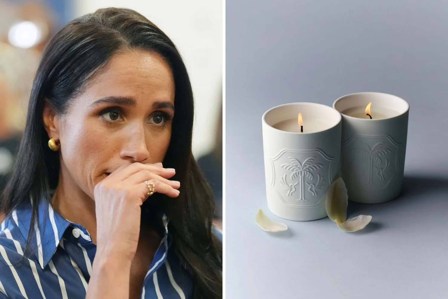 Meghan Markle and the candles named in honour of her children's birthdates