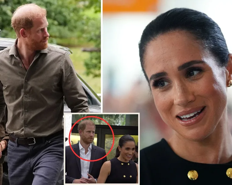 Prince Harry and Meghan Markle in Melbourne