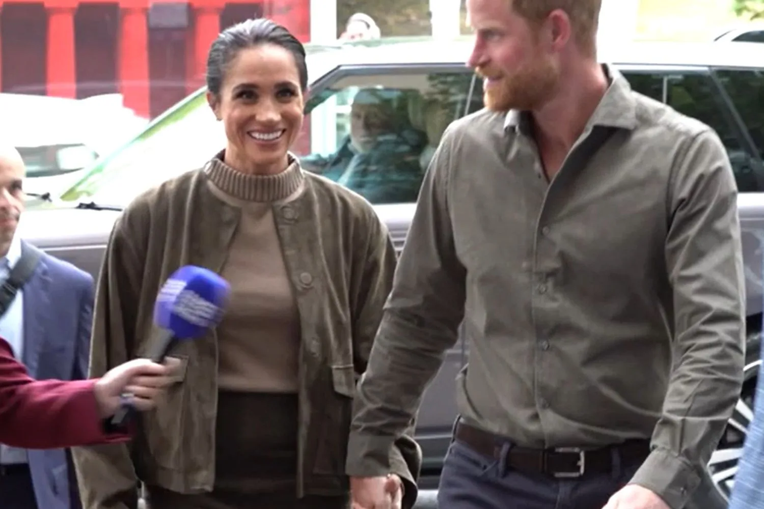 Meghan Markle and Prince Harry in Melbourne