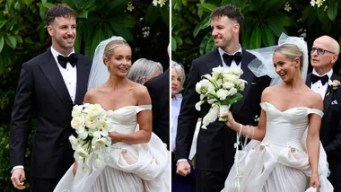 Olympic swimmer James Magnussen says ‘I do’ to partner Rose McEvoy