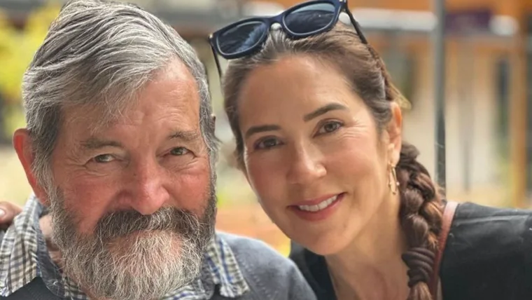 ‘My heart is heavy’: Queen Mary’s heartbreaking goodbye to her father