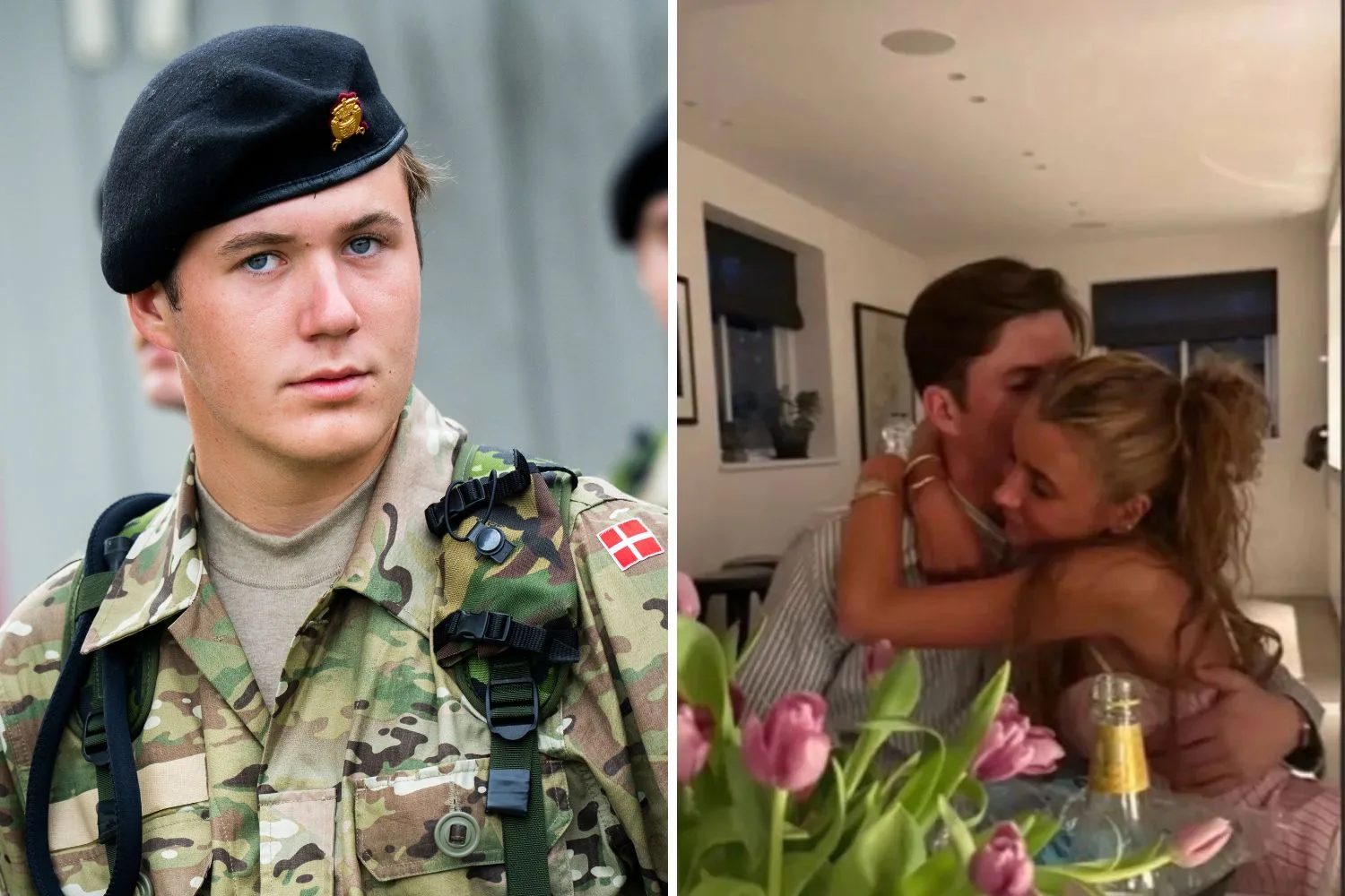 Prins Christian en zijn vriendin Emma