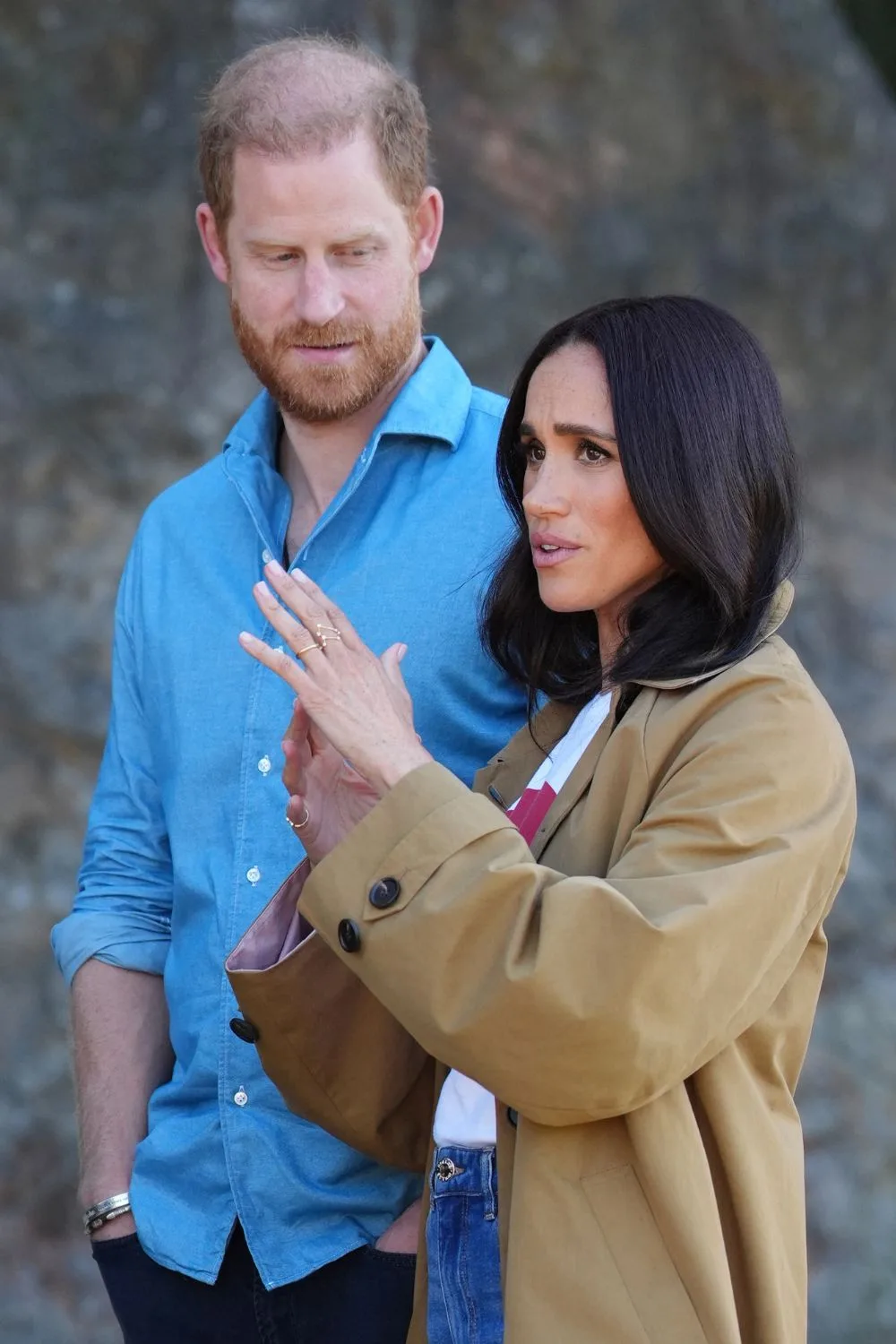 Prince Harry and Meghan Duchess of Sussex in Australia