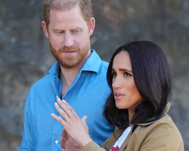 Prince Harry, Meghan Markle and a child