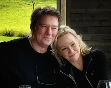 Rebecca Gibney and husband Richard
