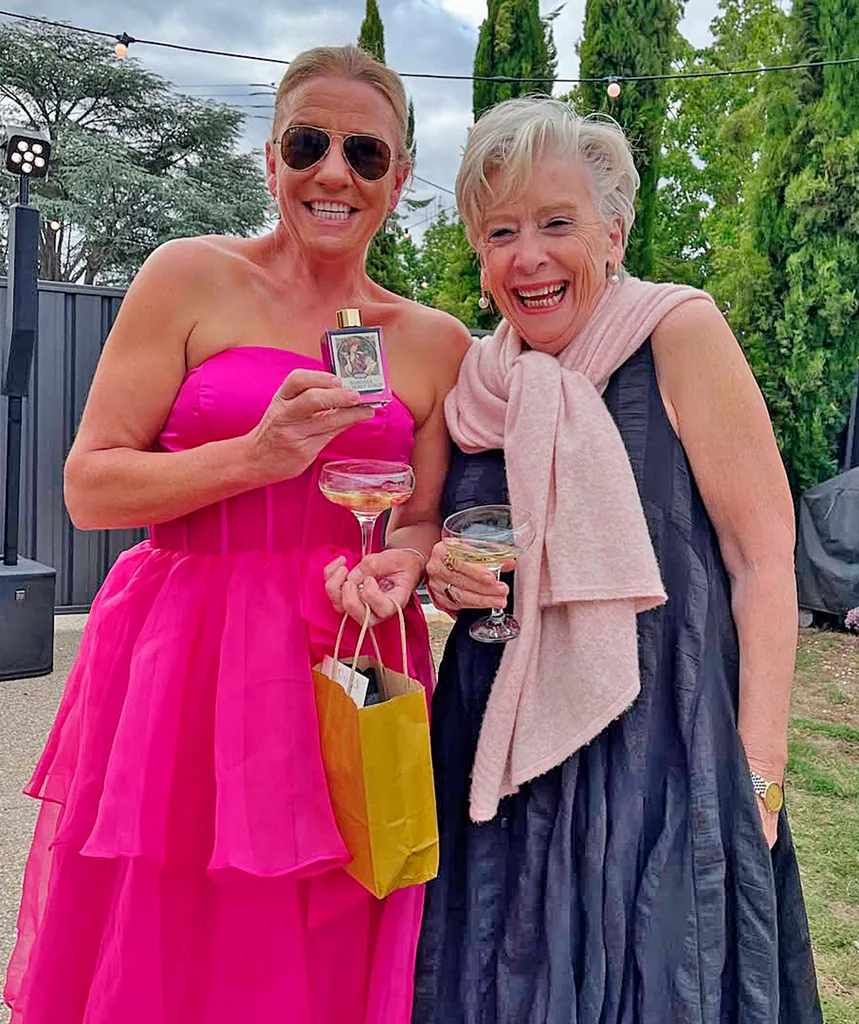 Maggie Beer with daughter Elli.