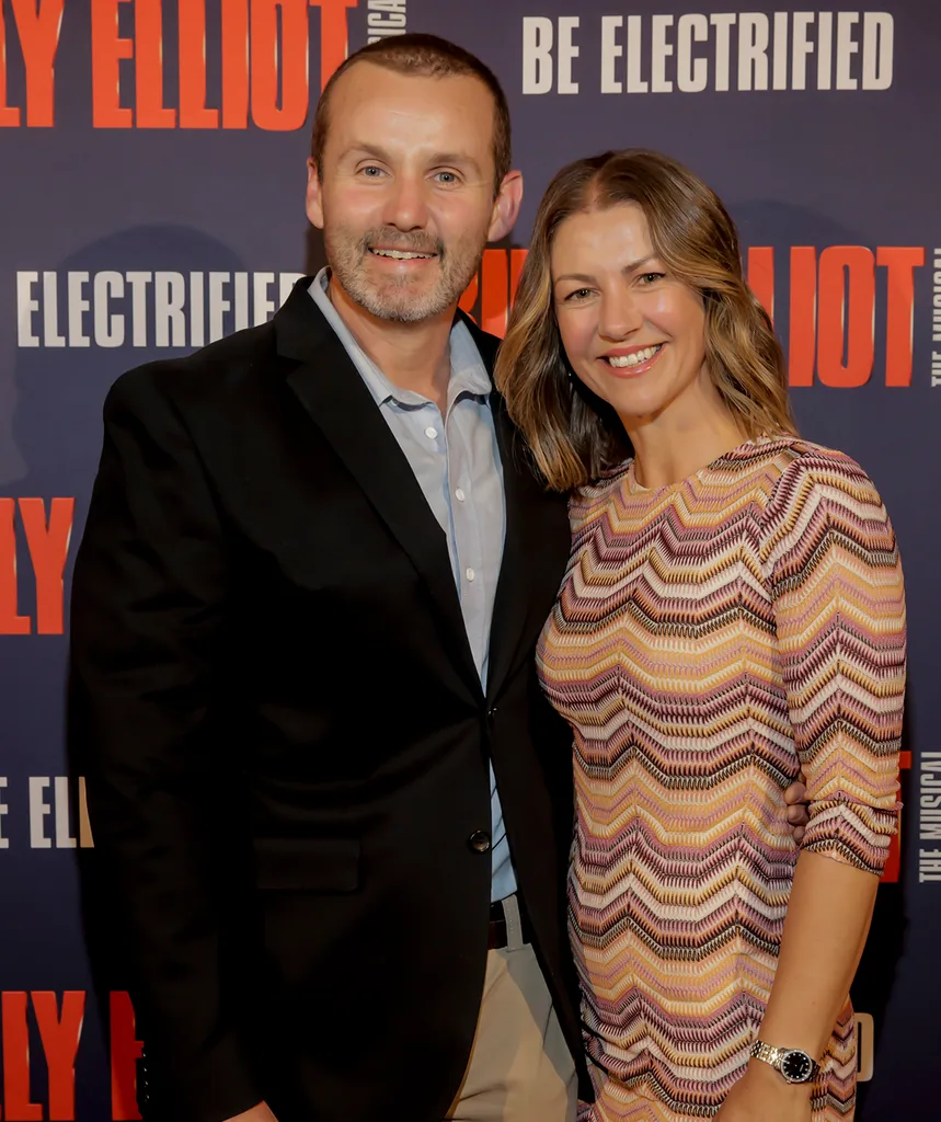 Ryan with his wife Alison Hayward.