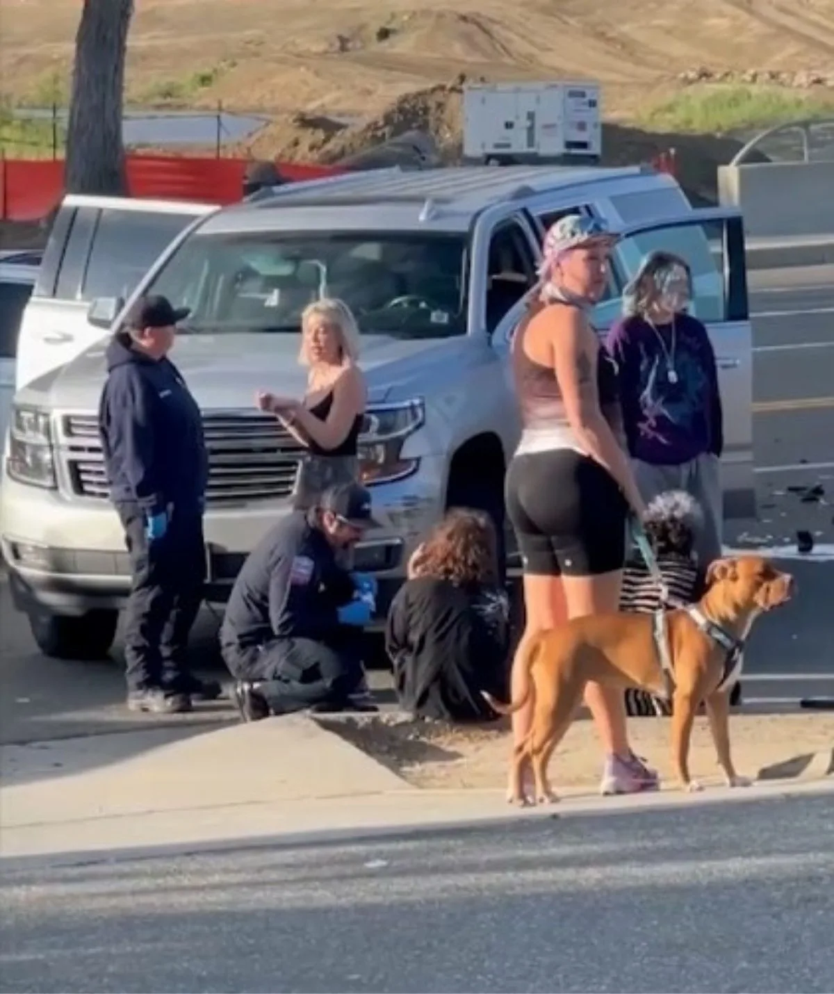 'Her quick thinking saved them all': Tori Spelling rushed to hospital