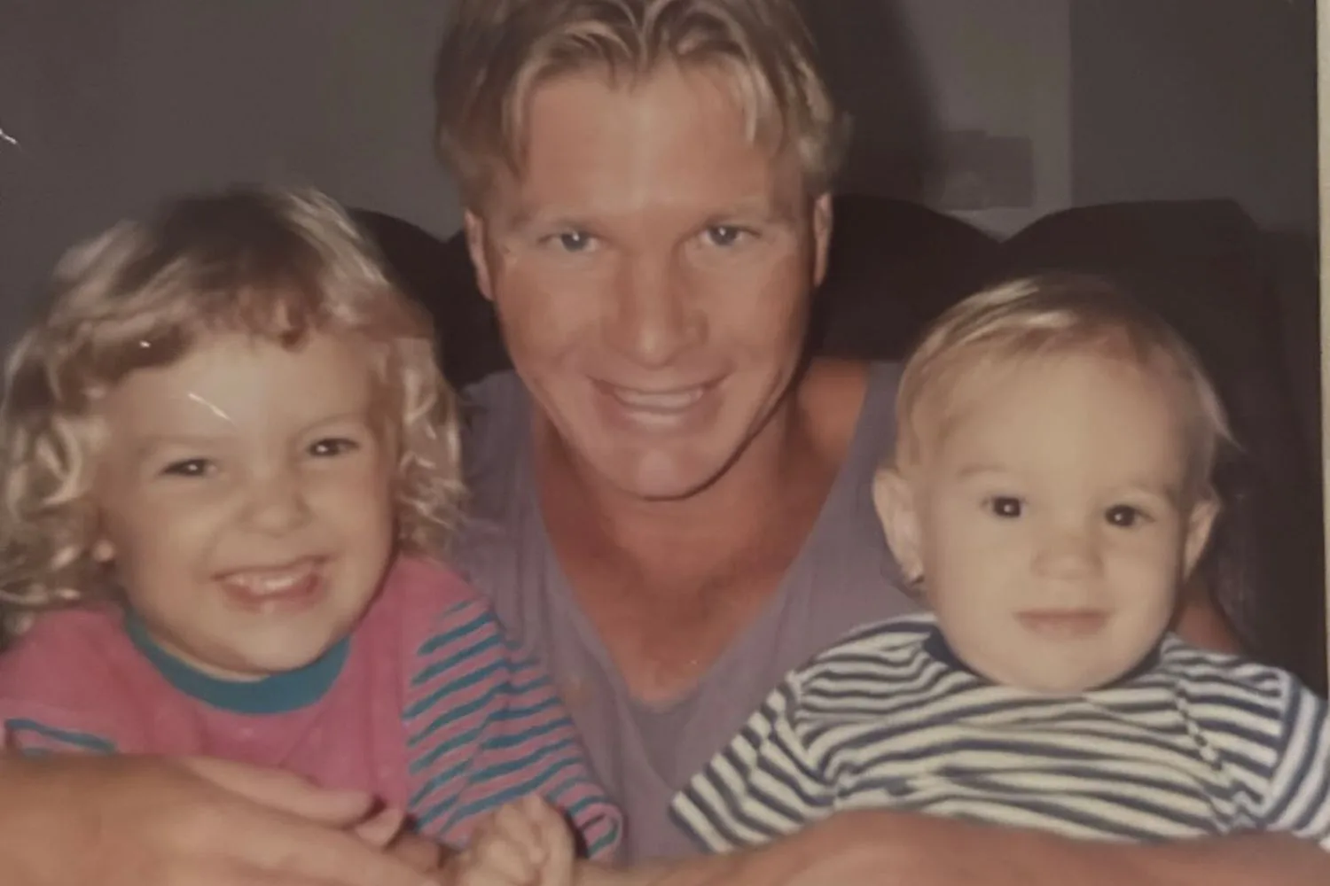 Angie Kent and her father 