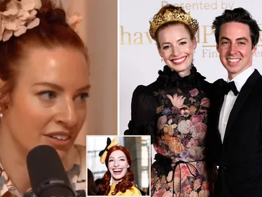 Emma Watkins and husband Oliver Brian