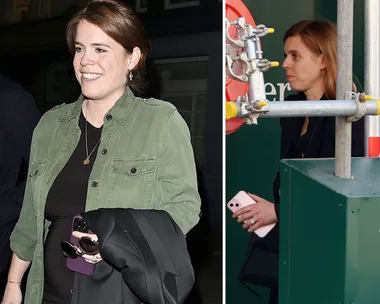 Princesses Beatrice and Eugenie