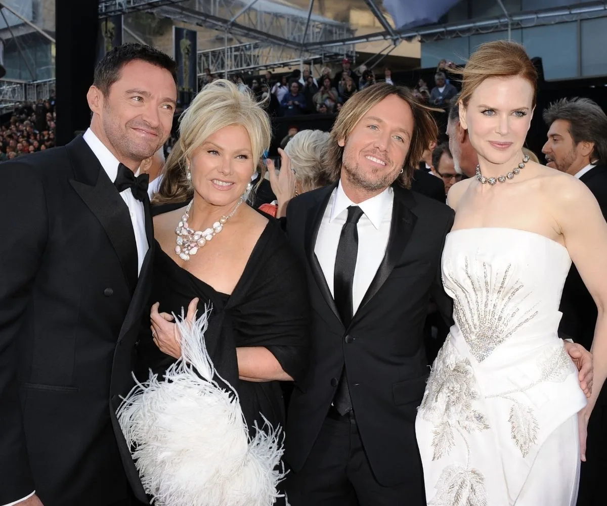 Hugh Jackman, Deborra-Lee Furness, Keith Urban and Nicole Kidman.