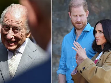 King Charles, Meghan and Harry