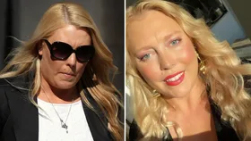 Mel Greig at 2014 inquest and in present day