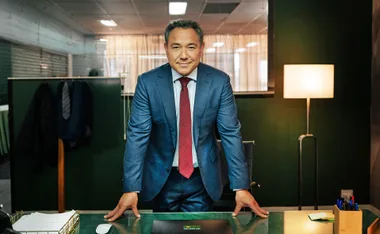 Sam Pang plays Hugh Shen in Ground Up.