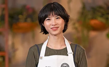 Jackie Yu in the MasterChef Australia kitchen.
