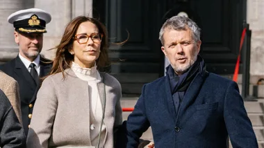 Queen Mary and King Frederik of Denmark